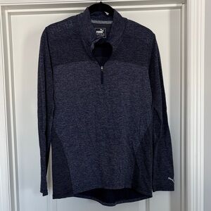 Puma Navy Quarter Zip